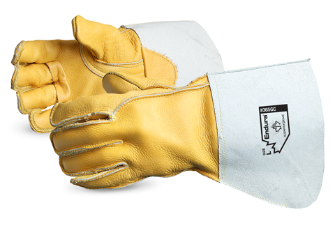Superior Glove®  Endura® Deluxe Cowgrain Rigger Welding Glove #365GC